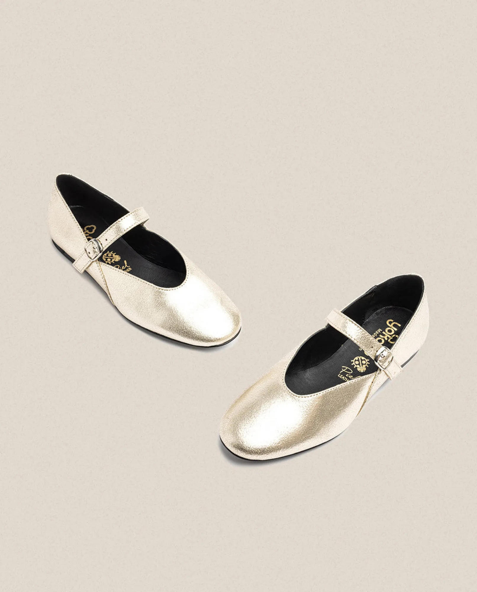 Mujer Yokono Bailarinas|Zapatos|Bailarina ARI-001 Dorado