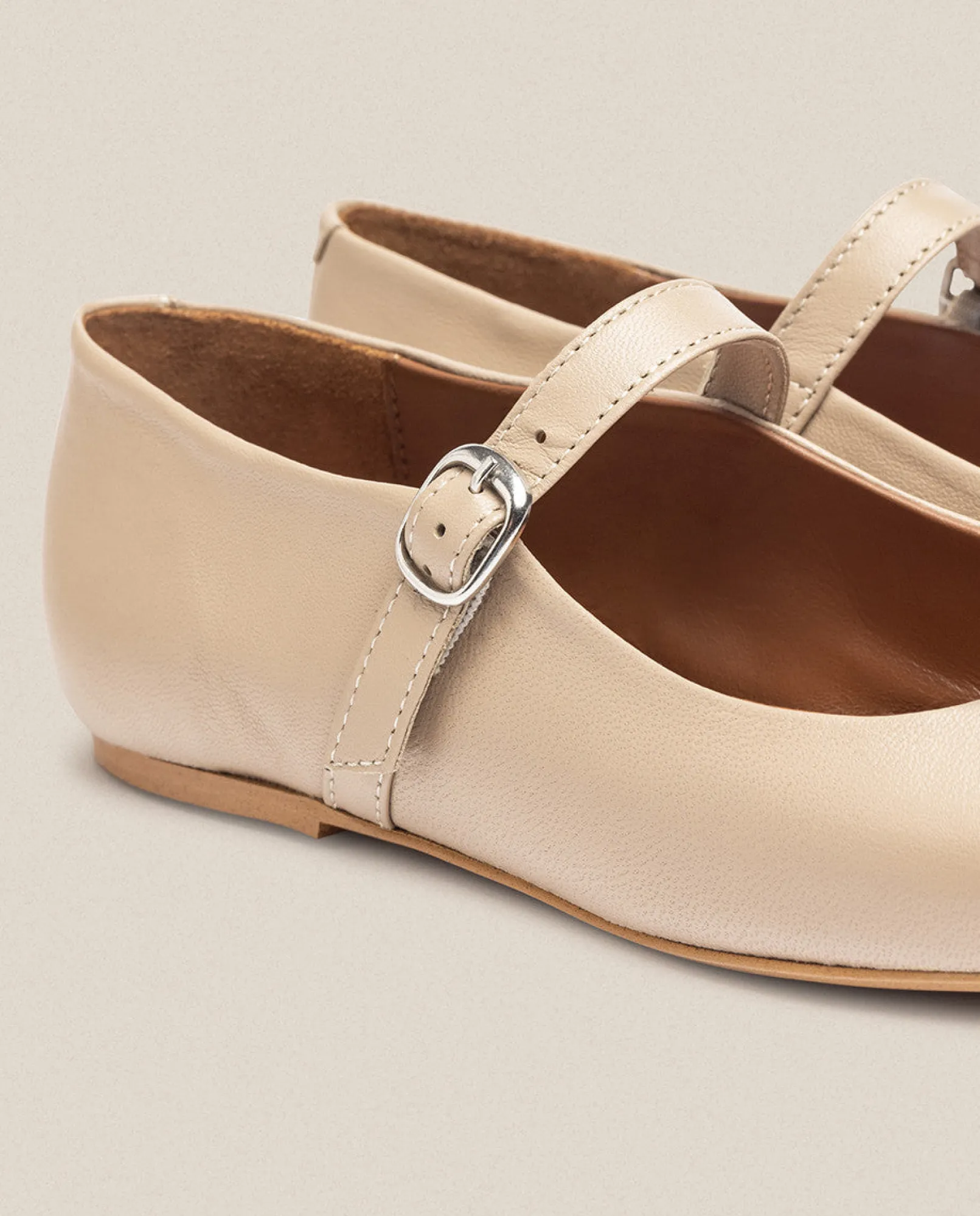 Mujer Yokono Bailarinas|Zapatos|Bailarina LENNA-001 Beige