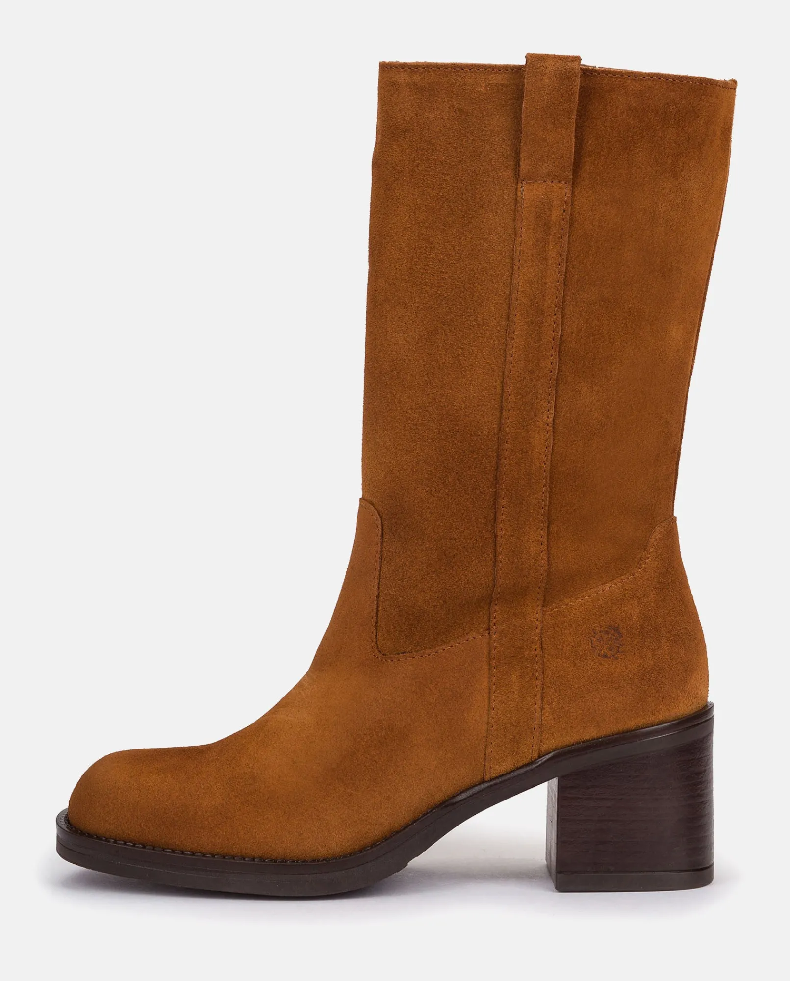 Mujer Yokono Botines|Botas|Bota De Tacón LANDAS-003 CUERO