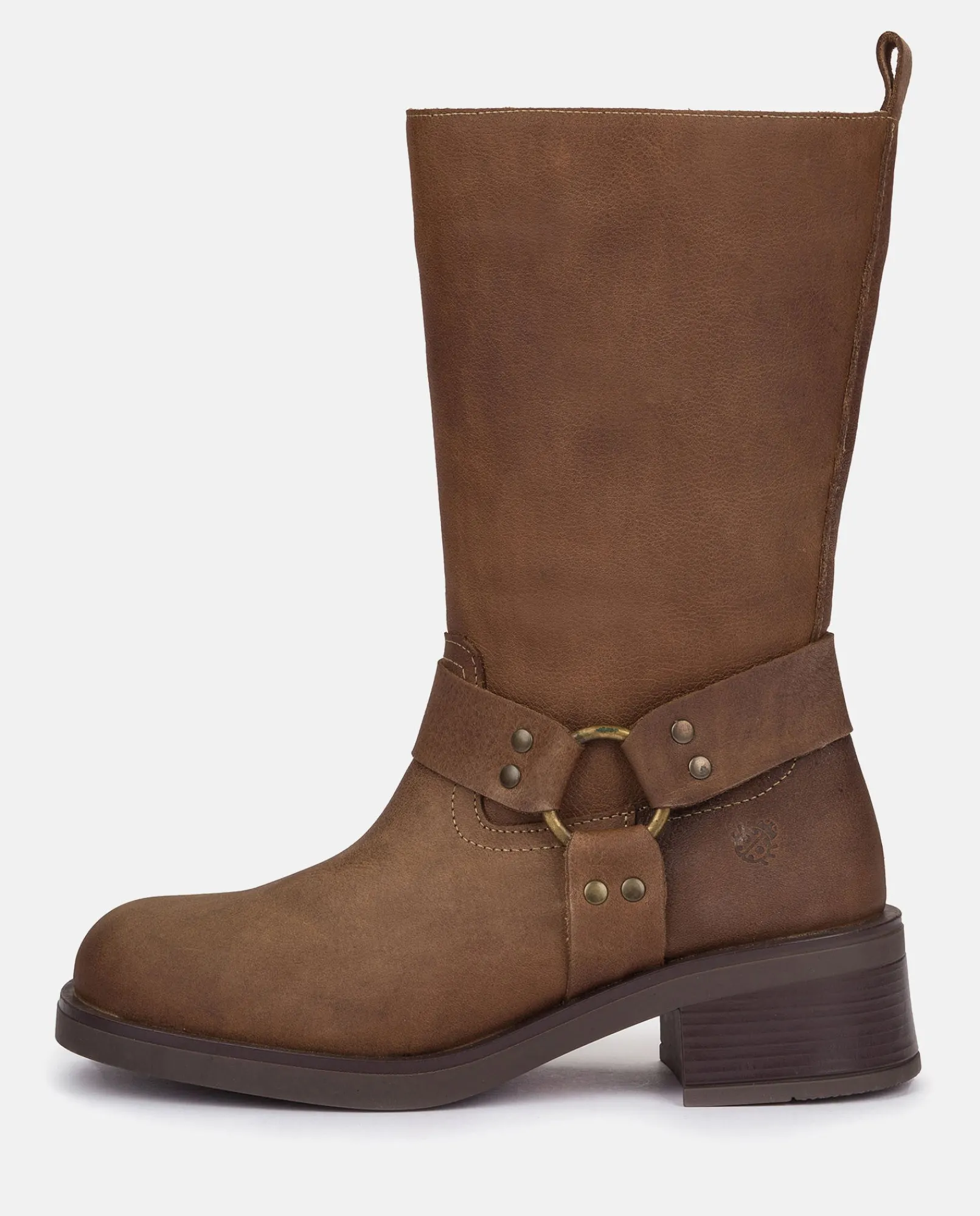 Mujer Yokono Botas|Bota Plana SPA-003 MARRON