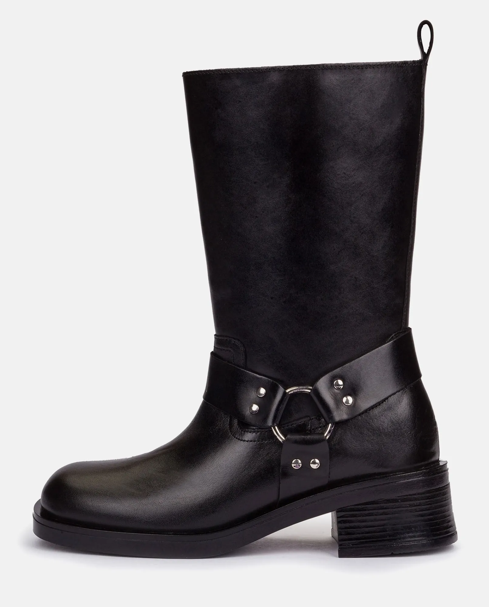 Mujer Yokono Botines|Botas|Bota Plana SPA-003 NEGRO