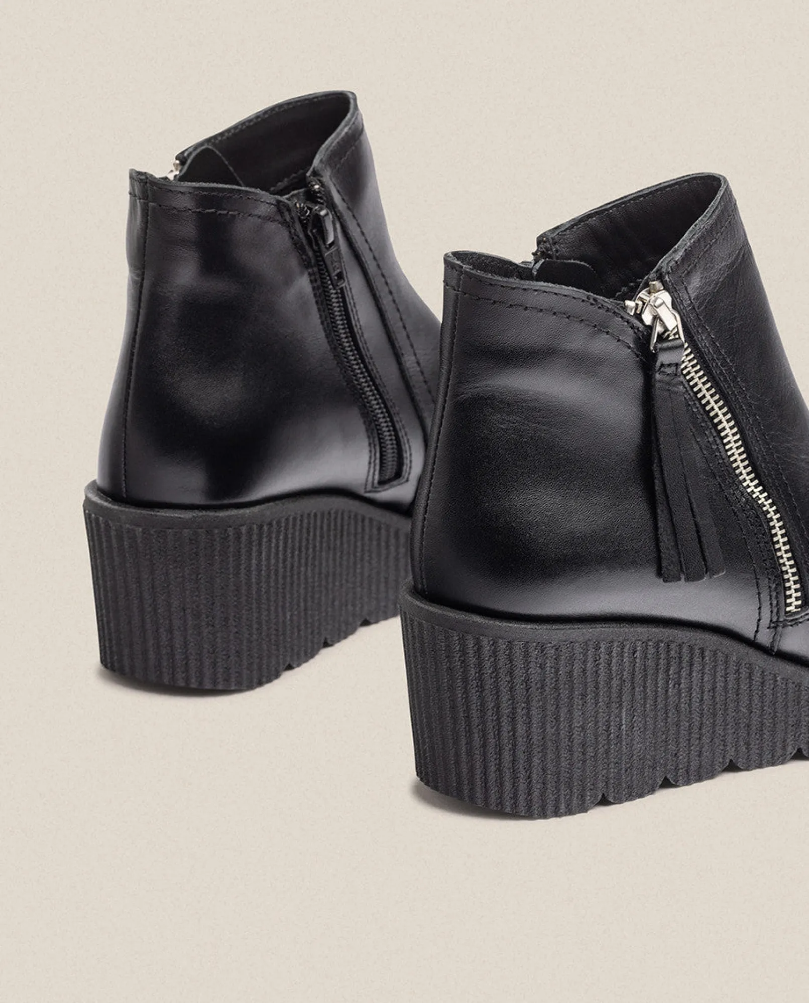 Mujer Yokono Botines|Botín De Cuña MADONA-007 Negro