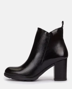Mujer Yokono Botines|Botín De Tacón Kiel 002 Negro
