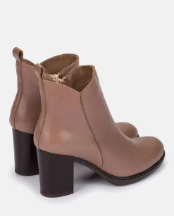 Mujer Yokono Botines|Botín De Tacón Kiel 002 Rosa