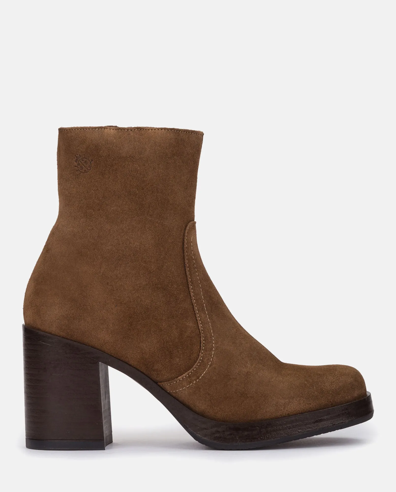 Mujer Yokono Botines|Botín De Tacón Kolin 001 Marron