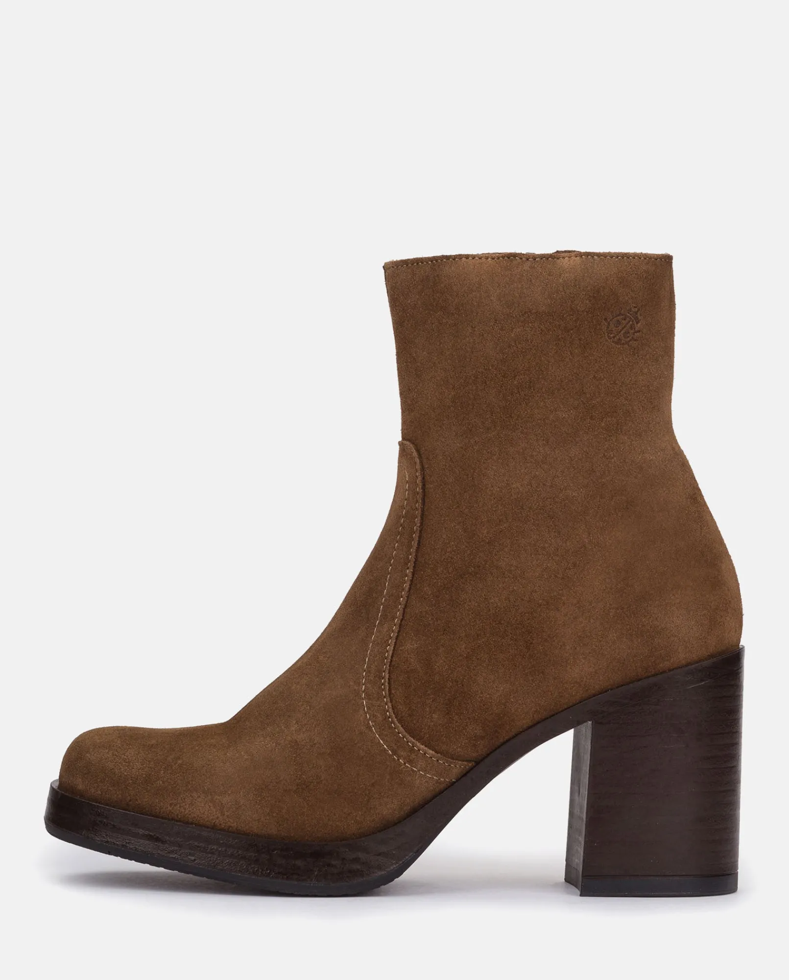 Mujer Yokono Botines|Botín De Tacón Kolin 001 Marron