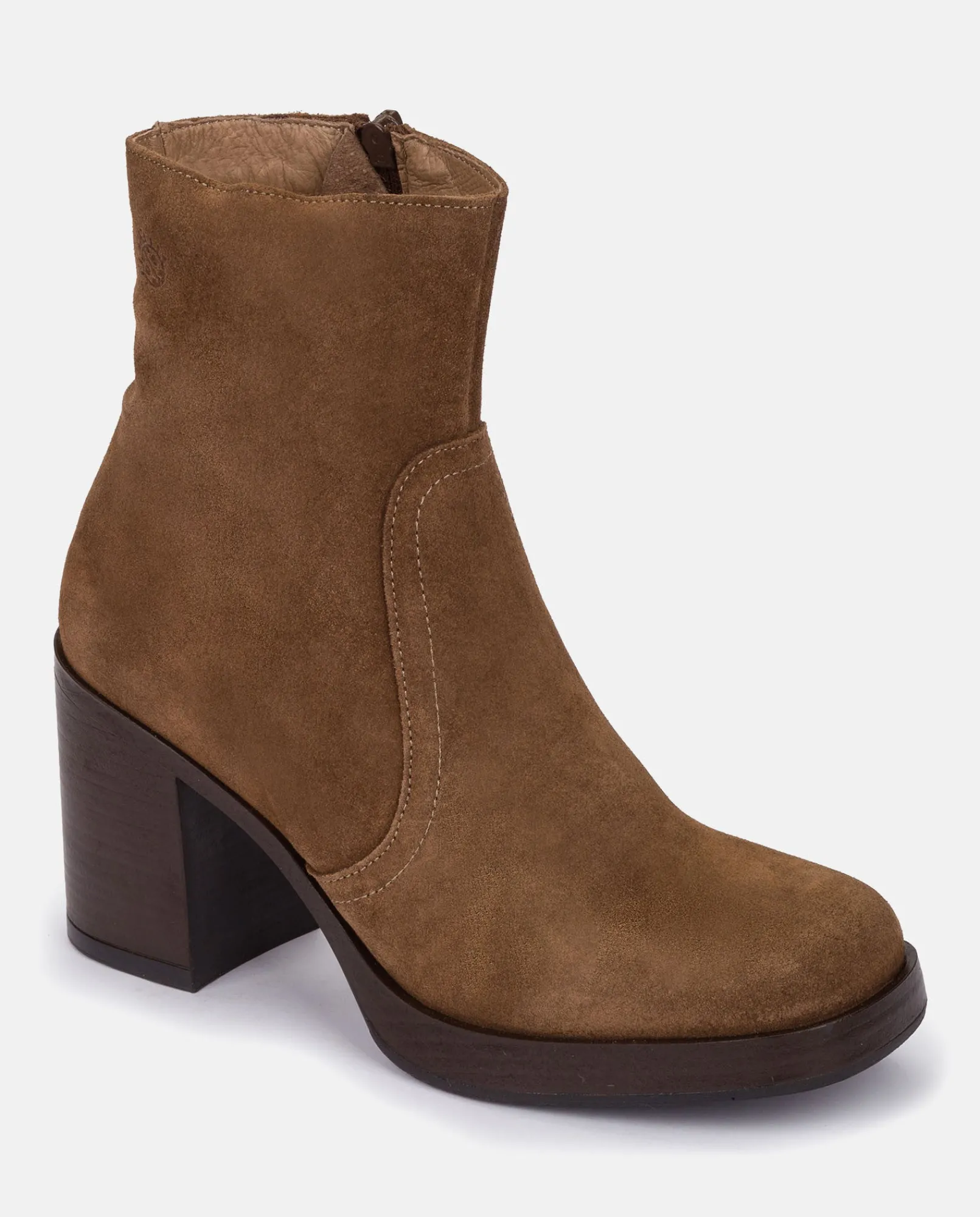 Mujer Yokono Botines|Botín De Tacón Kolin 001 Marron
