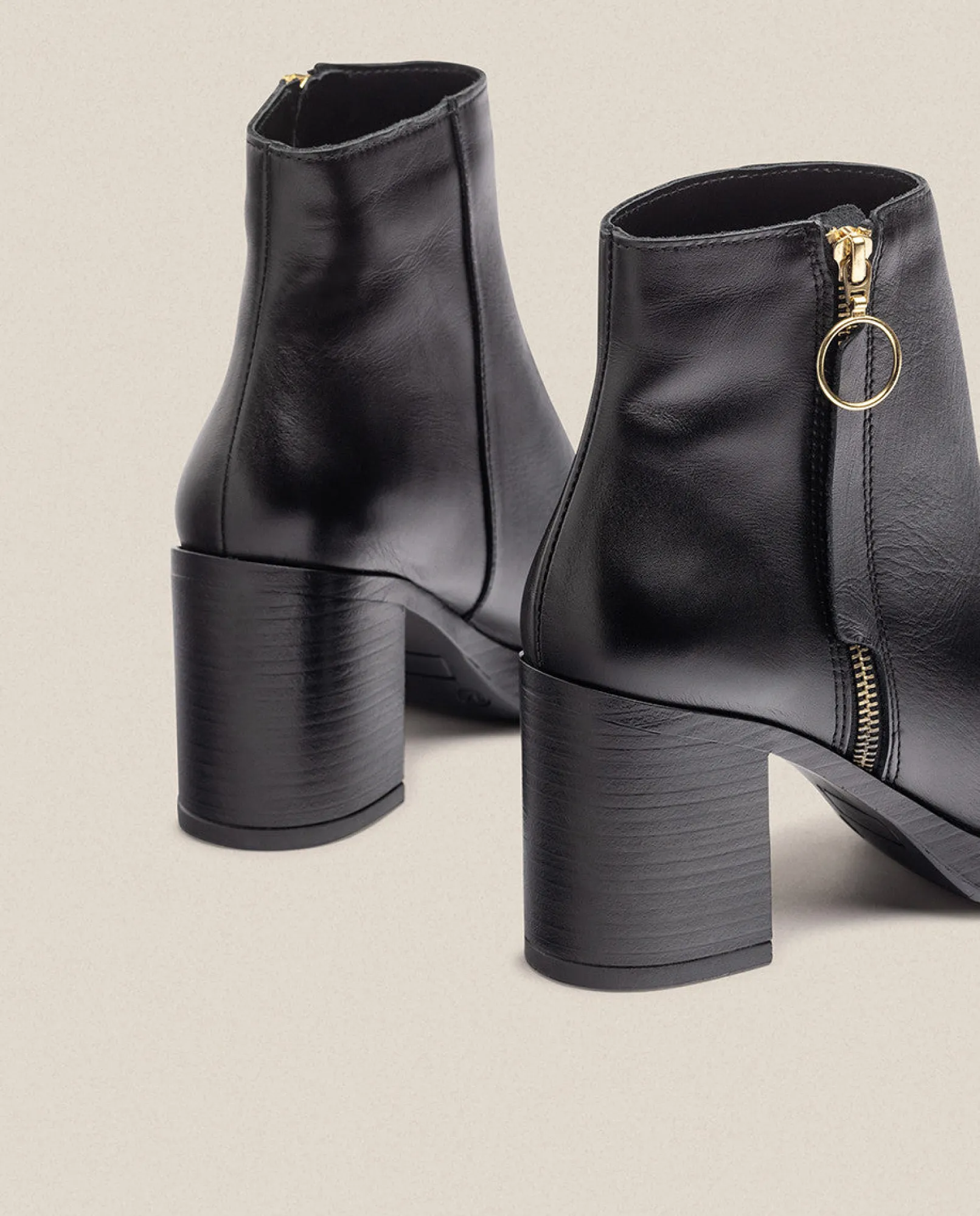 Mujer Yokono Botines|Botín De Tacón KOLIN-007 Negro