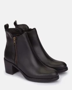 Mujer Yokono Botines|Botín De Tacón Lille 012 Negro