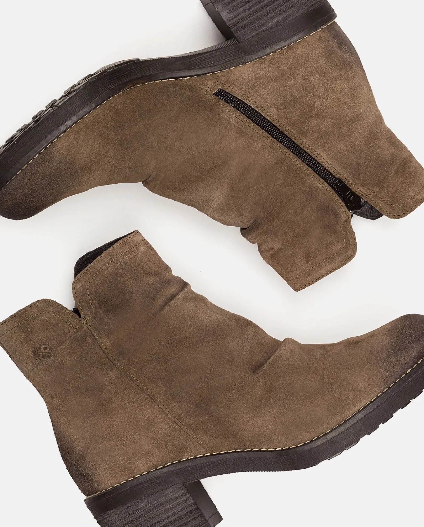 Mujer Yokono Botines|Botín De Tacón MESINA-003 GRIS