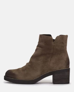 Mujer Yokono Botines|Botín De Tacón MESINA-003 GRIS