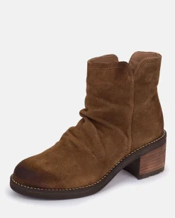 Mujer Yokono Botines|Botín De Tacón MESINA-003 MARRON