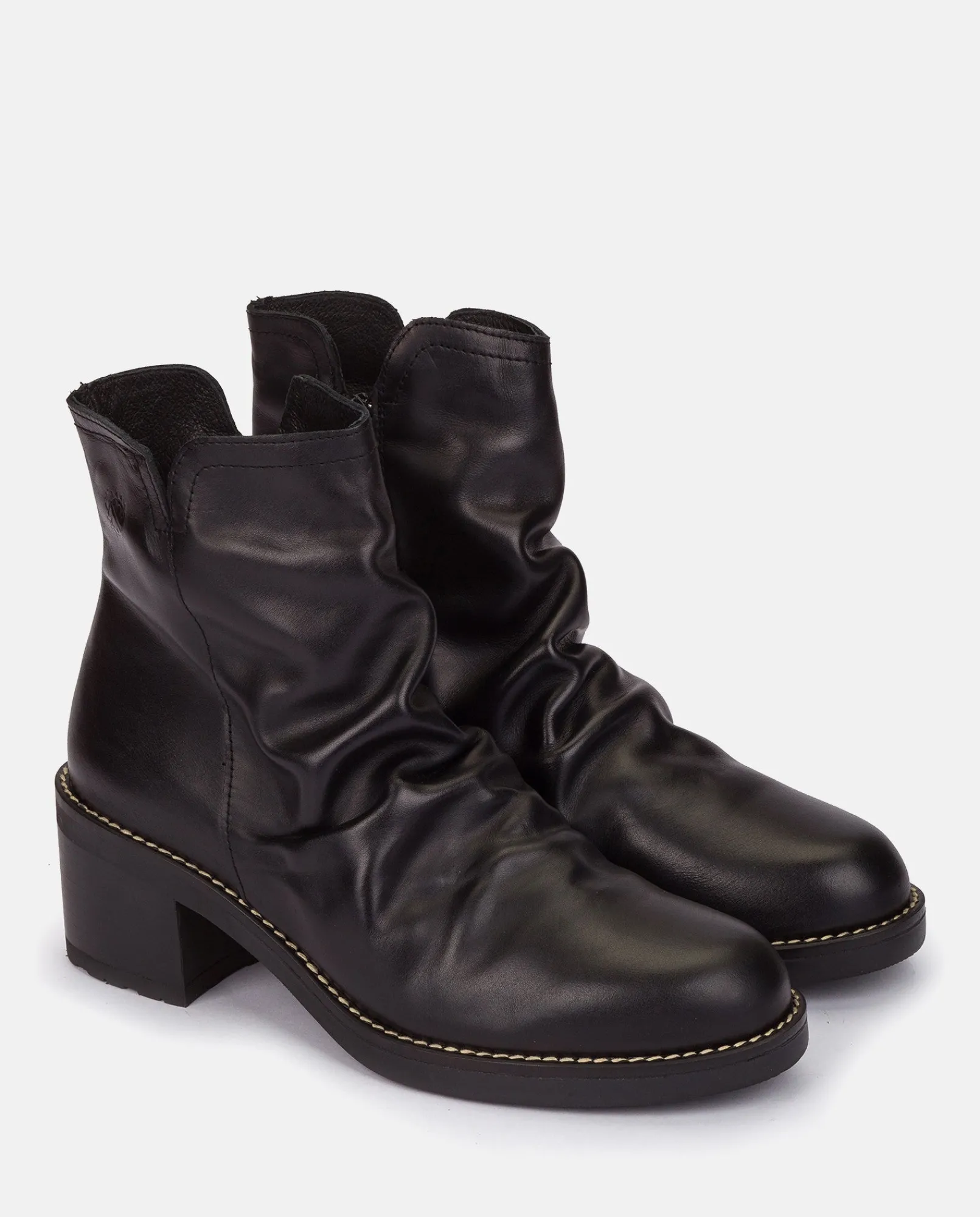 Mujer Yokono Botines|Botín De Tacón MESINA-003 NEGRO