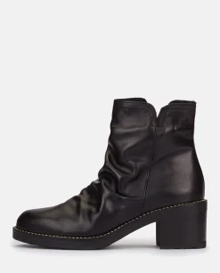 Mujer Yokono Botines|Botín De Tacón MESINA-003 NEGRO