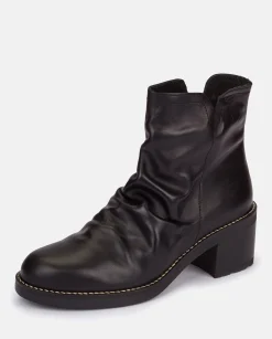 Mujer Yokono Botines|Botín De Tacón MESINA-003 NEGRO