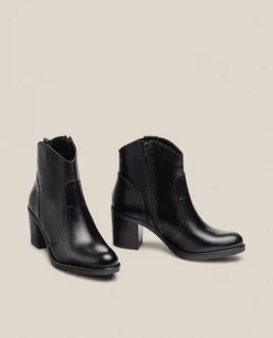 Mujer Yokono Botines|Botín De Tacón ORNE-003 Negro