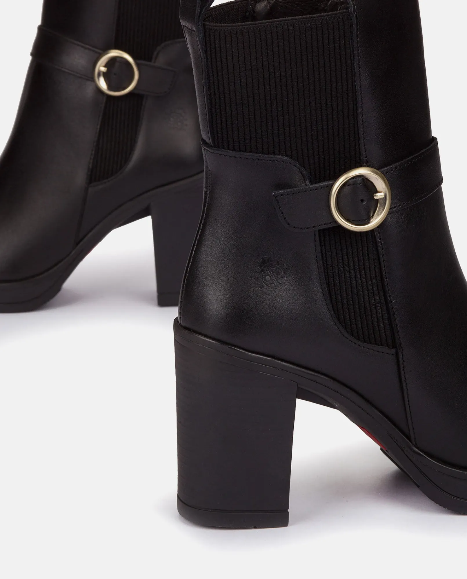 Mujer Yokono Botines|Botín De Tacón PILSEN-003 NEGRO