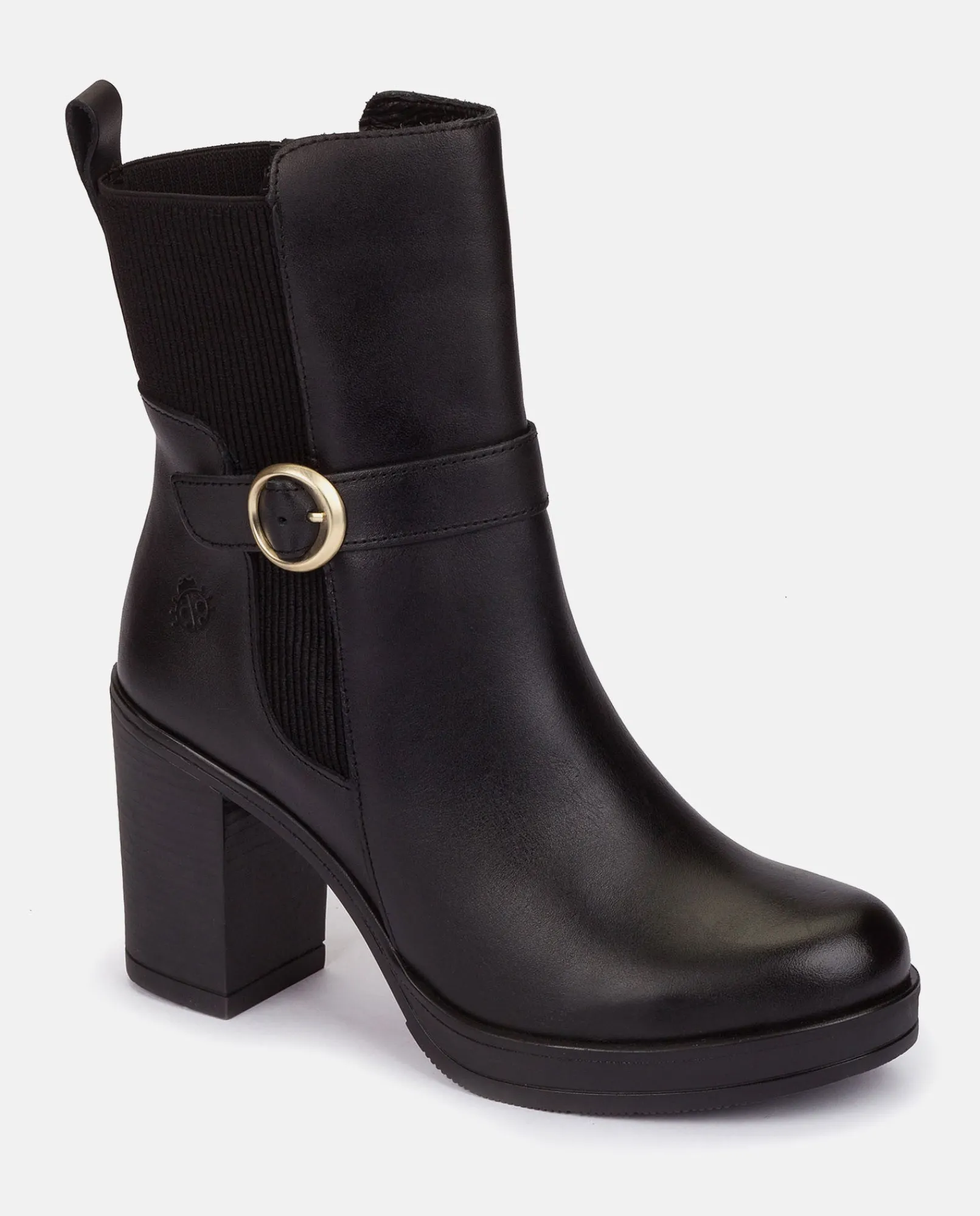 Mujer Yokono Botines|Botín De Tacón PILSEN-003 NEGRO