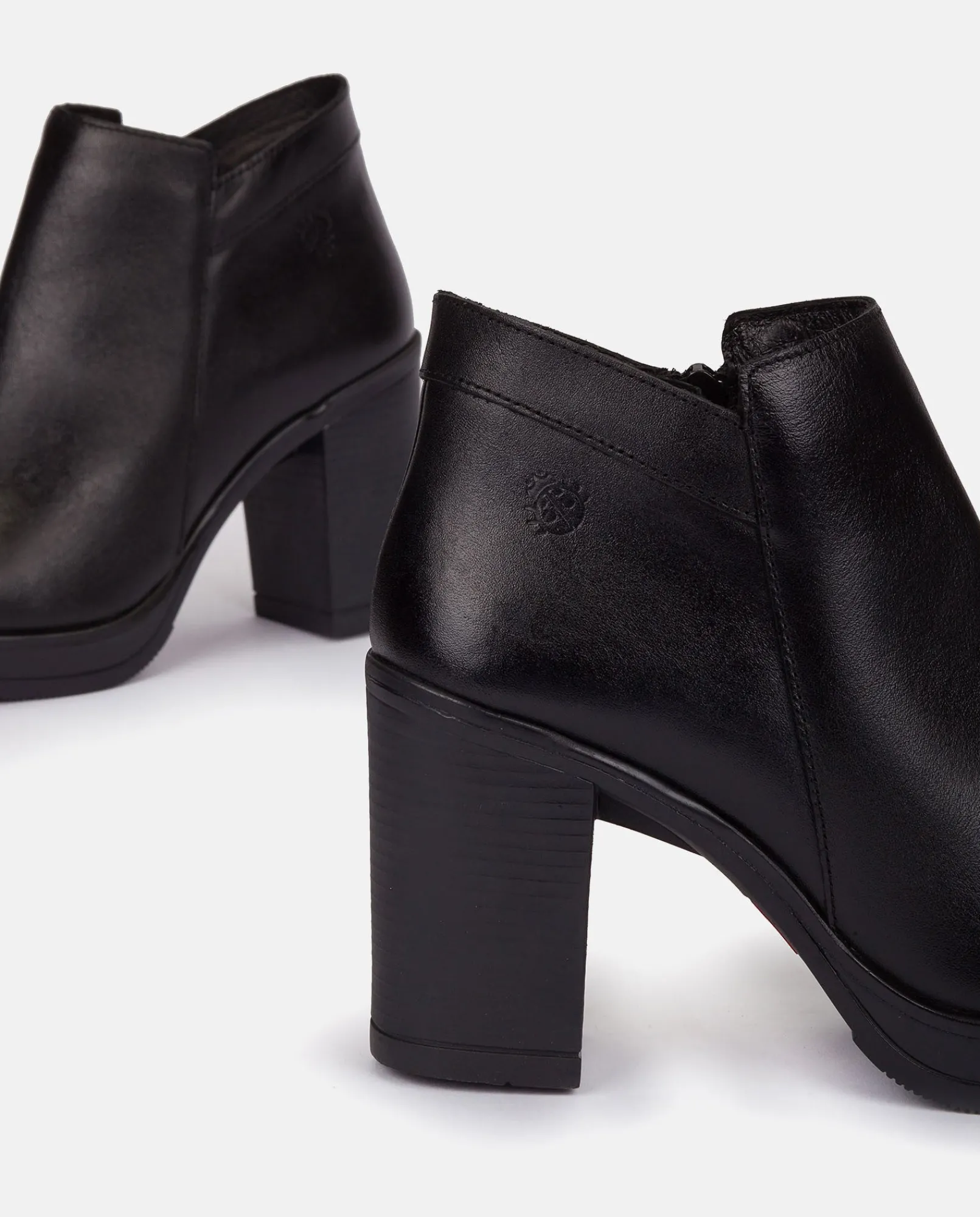 Mujer Yokono Botines|Botín De Tacón PILSEN-004 NEGRO