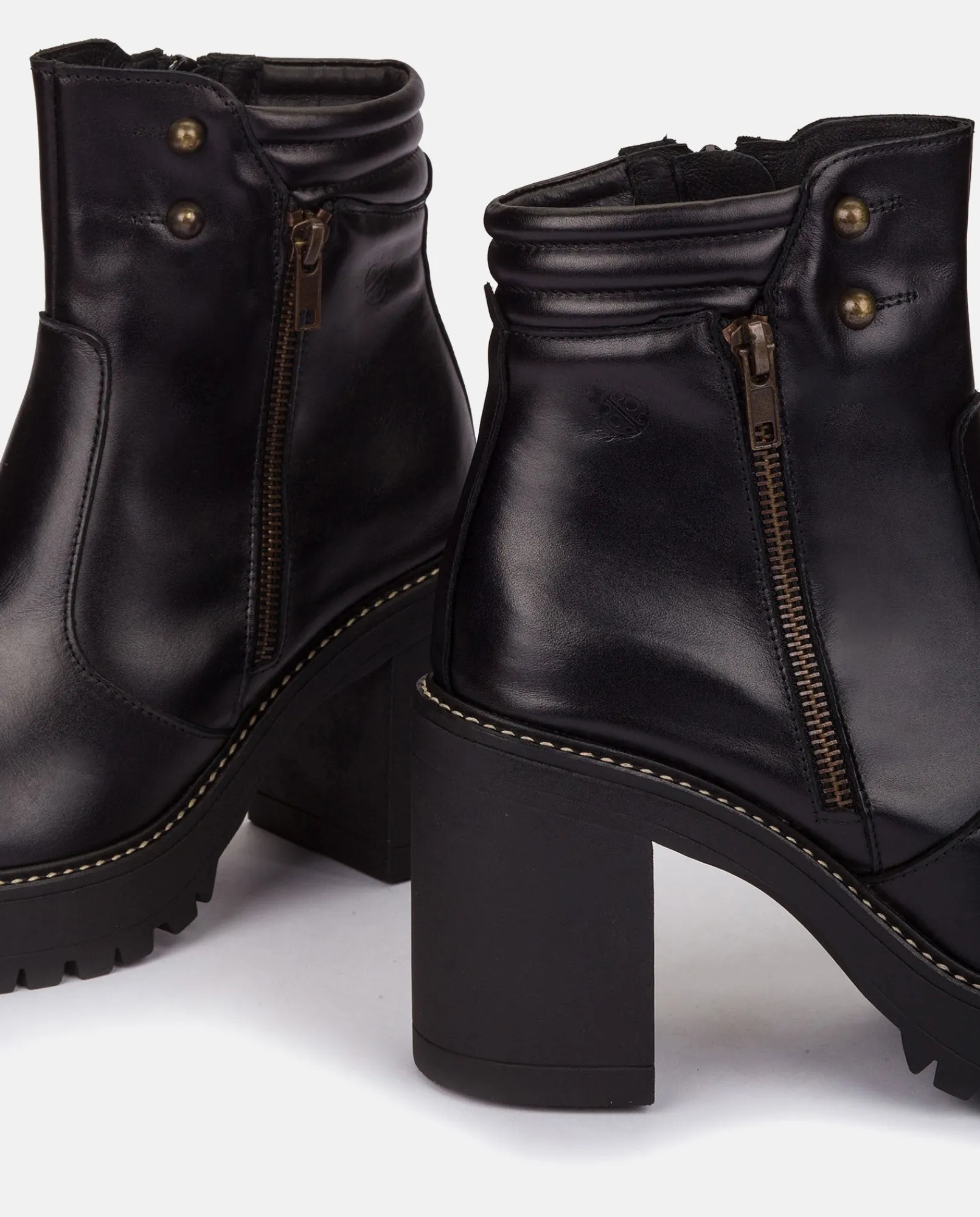 Mujer Yokono Botines|Botín De Tacón TUNA-002 NEGRO