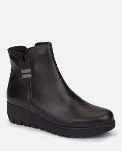 Mujer Yokono Botines|Botín Plano Atenas 032 Negro