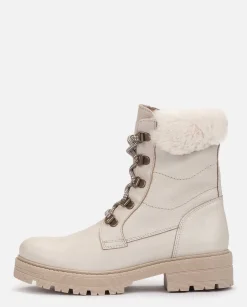 Mujer Yokono Botines|Botín Plano BERNA-001 Beige