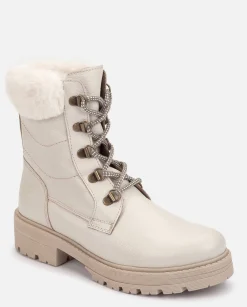 Mujer Yokono Botines|Botín Plano BERNA-001 Beige