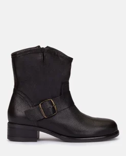 Mujer Yokono Botines|Botín Plano Cambra 001 Negro