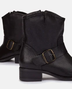 Mujer Yokono Botines|Botín Plano Cambra 001 Negro