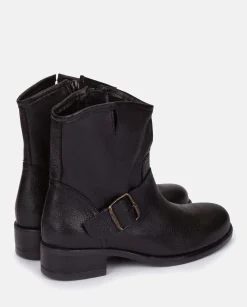 Mujer Yokono Botines|Botín Plano Cambra 001 Negro