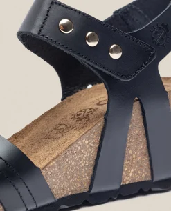 Mujer Yokono Sandalias De Cuña|Sandalia Cuña Cadiz 303 Negro