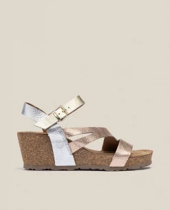 Mujer Yokono Sandalias De Cuña|Sandalia Cuña Cadiz 302 Rosa