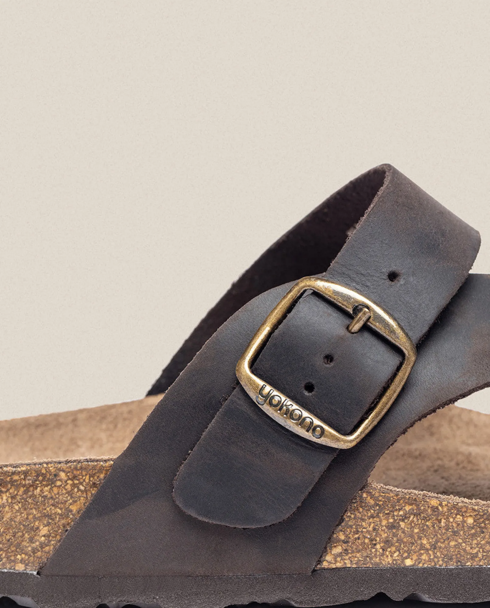 Hombre Yokono Sandalias|Sandalia De Hombre Macam 203 Marron