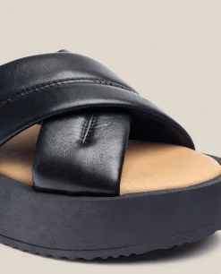 Mujer Yokono Sandalias De Plataforma|Sandalia De Plataforma CARMEN-004 Negro