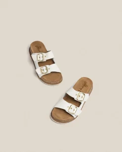 Mujer Yokono Sandalias De Plataforma|Sandalia De Plataforma Oca 013 Blanco
