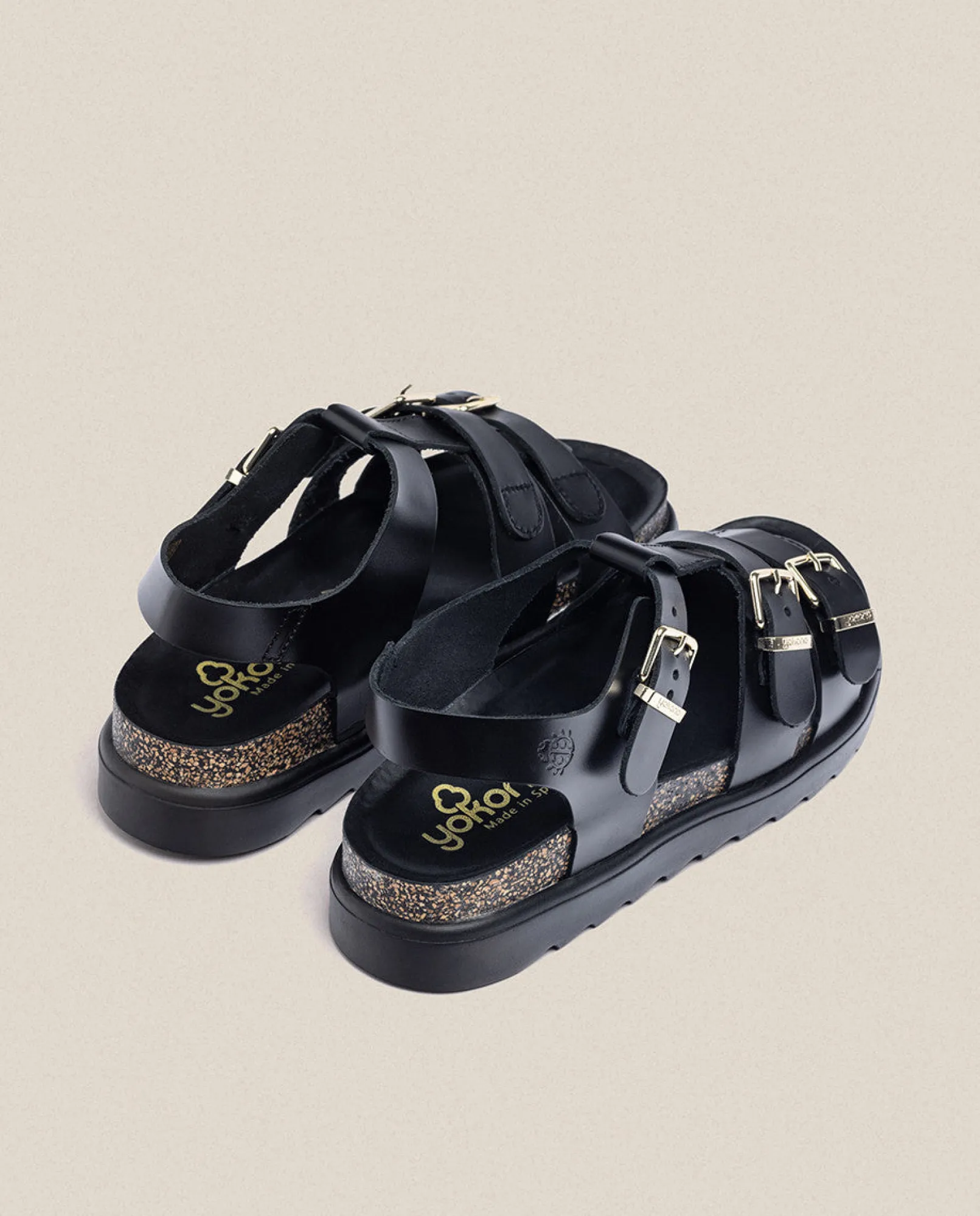 Mujer Yokono Sandalias De Plataforma|Sandalia De Plataforma Tunez 114 Negro