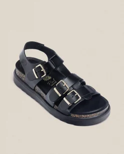 Mujer Yokono Sandalias De Plataforma|Sandalia De Plataforma Tunez 114 Negro