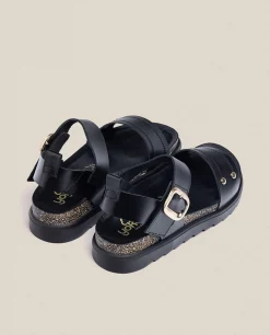 Mujer Yokono Sandalias De Plataforma|Sandalia De Plataforma Tunez 128 Negro
