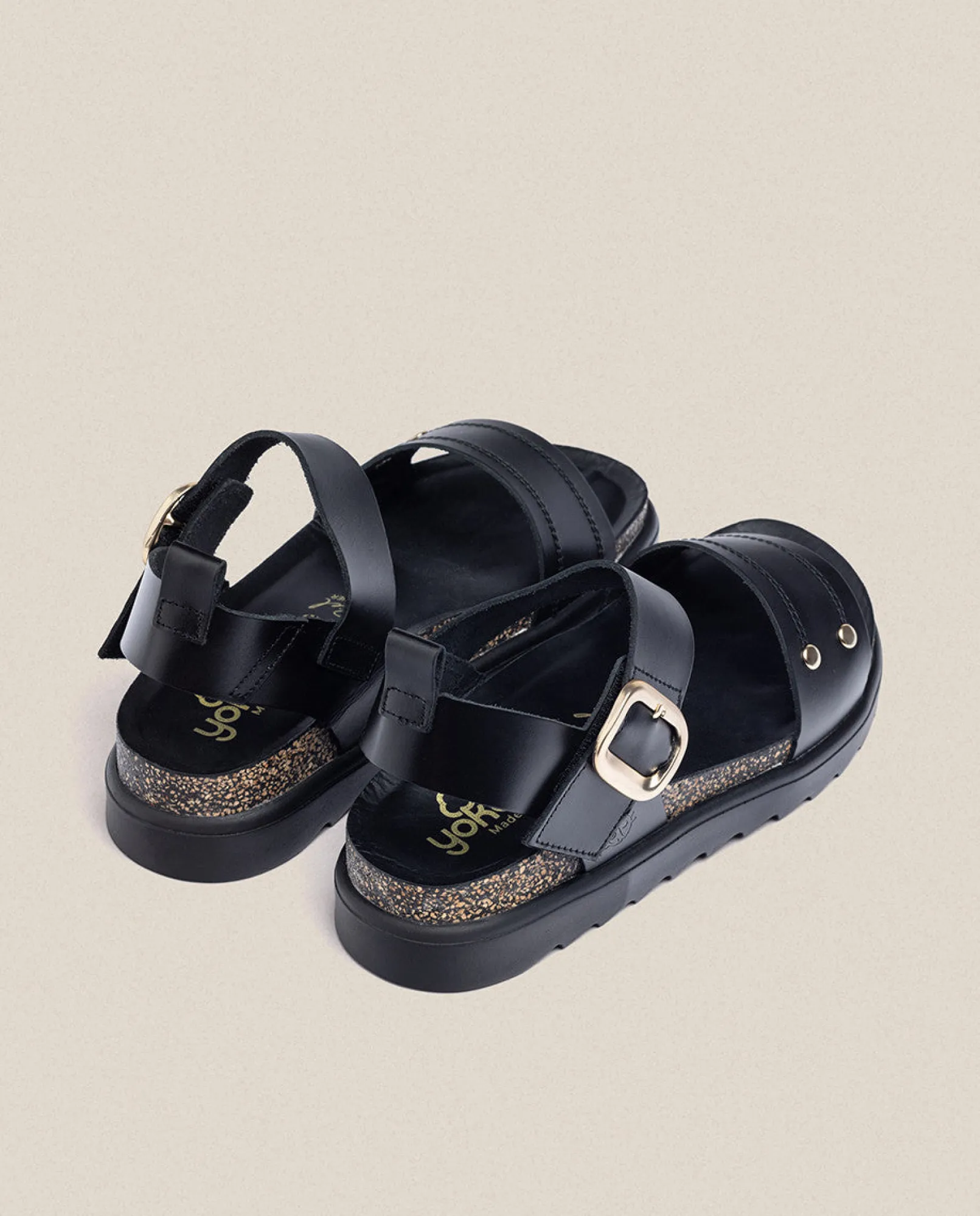 Mujer Yokono Sandalias De Plataforma|Sandalia De Plataforma Tunez 128 Negro
