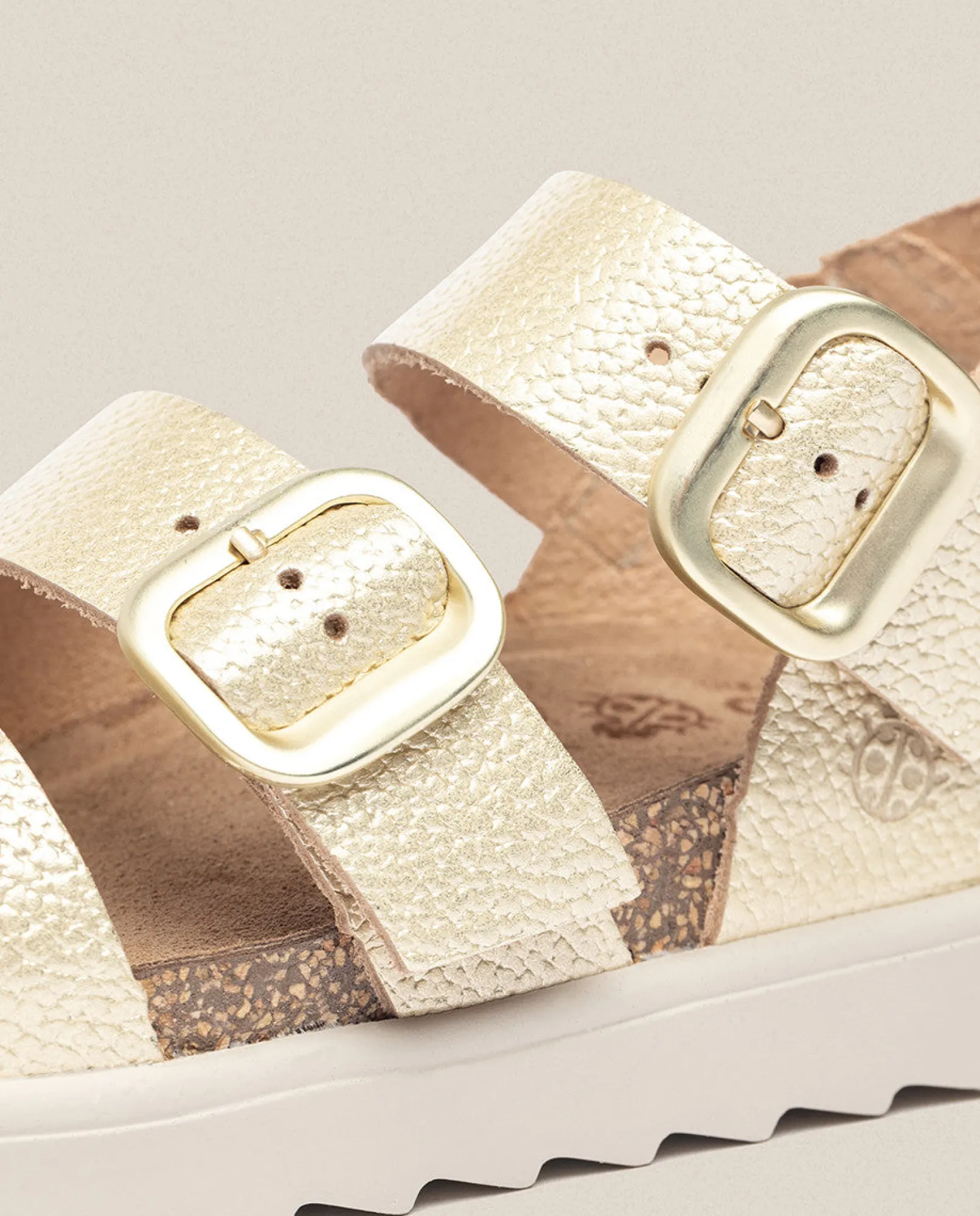 Mujer Yokono Sandalias De Plataforma|Sandalia De Plataforma Tunez 127 Dorado