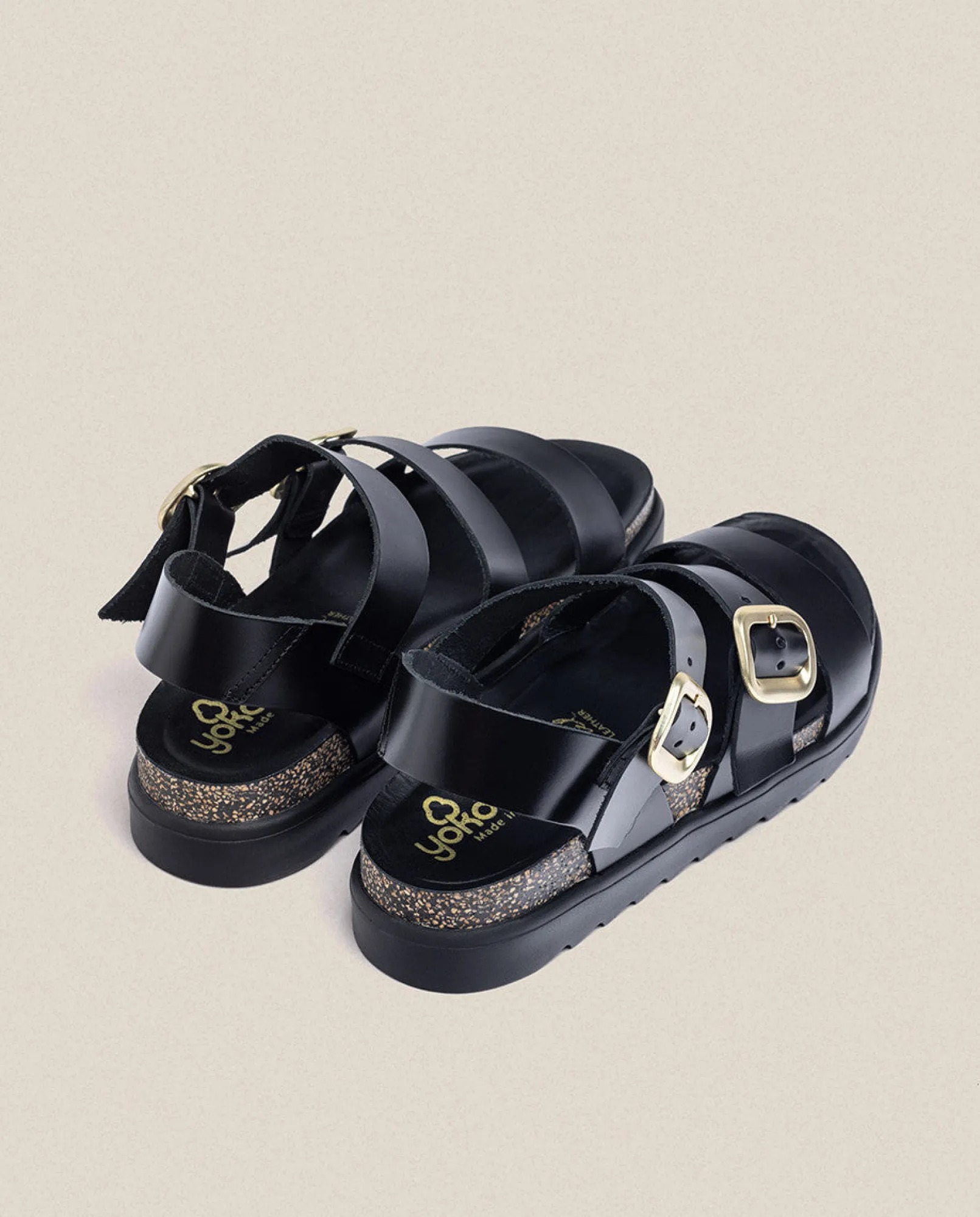 Mujer Yokono Sandalias De Plataforma|Sandalia De Plataforma Tunez 127 Negro
