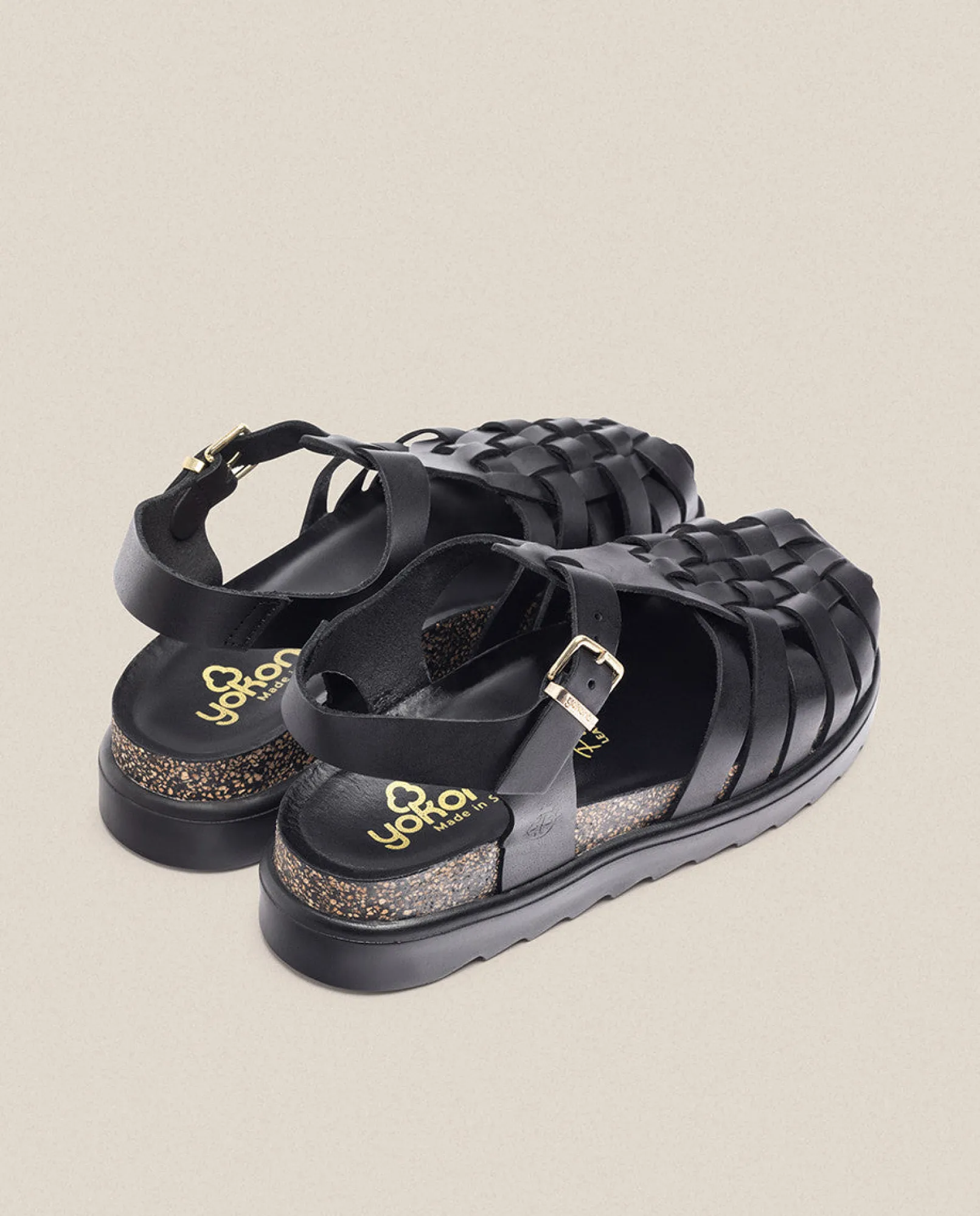 Mujer Yokono Sandalias De Plataforma|Sandalia De Plataforma Tunez 017 Negro
