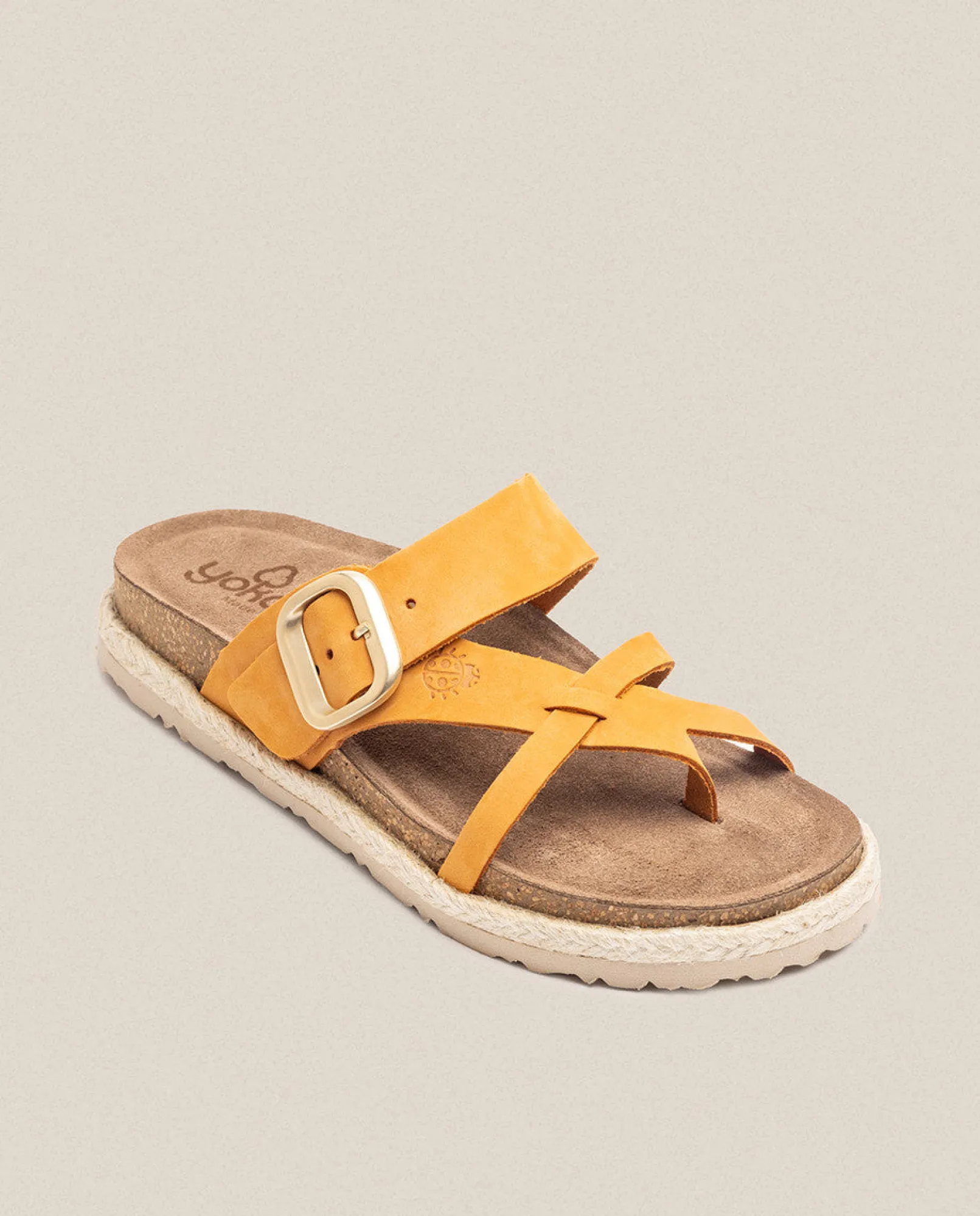 Mujer Yokono Sandalias De Plataforma|Sandalias Planas|Sandalia Plana Arena 003 Naranja
