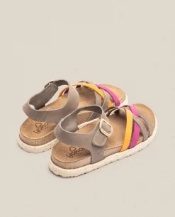 Mujer Yokono Sandalias Planas|Sandalia Plana Arena 001 Rosa