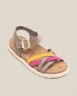Mujer Yokono Sandalias Planas|Sandalia Plana Arena 001 Rosa