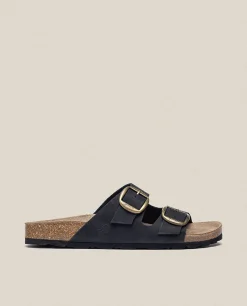 Mujer Yokono Sandalias Planas|Sandalia Plana Granada 700 Negro