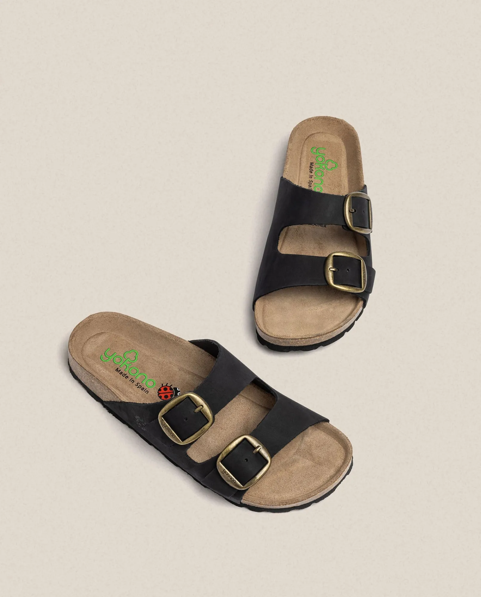 Mujer Yokono Sandalias Planas|Sandalia Plana Granada 700 Negro