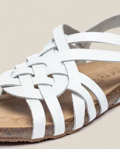 Mujer Yokono Sandalias Planas|Sandalia Plana Ibiza 175 Blanco