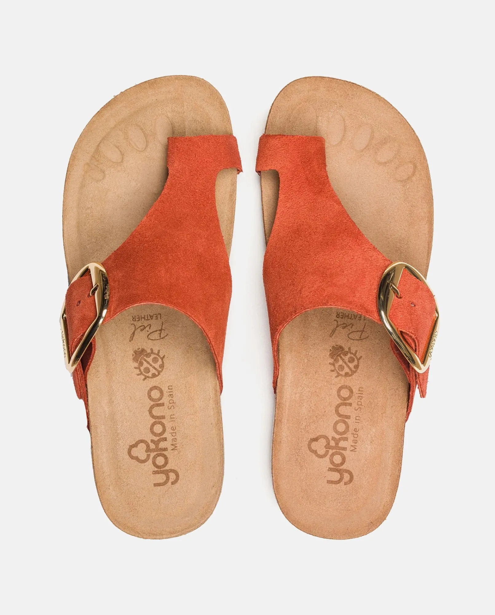 Mujer Yokono Sandalias Planas|Sandalia Plana Ibiza 205 Naranja