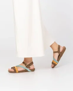 Mujer Yokono Sandalias Planas|Sandalia Plana Ibiza 176 Naranja